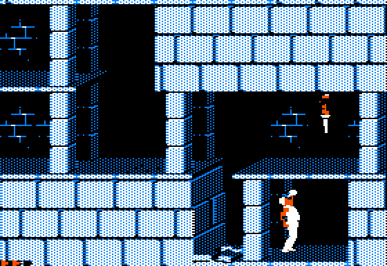 Prince Of Persia Screenshot 5 (Apple II)