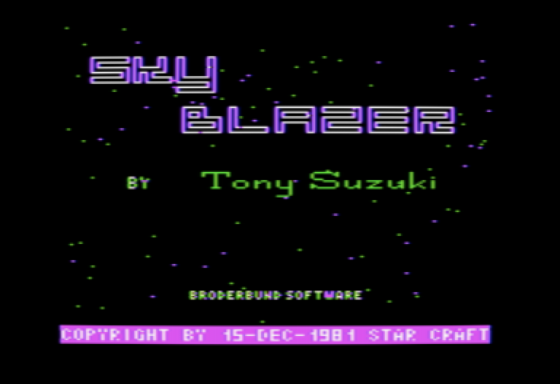 Sky Blazer Screenshot