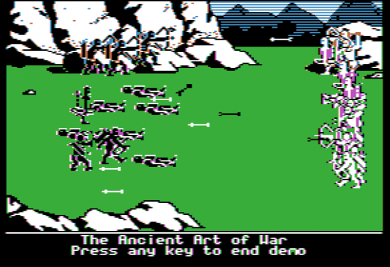 The Ancient Art Of War Screenshot 5 (Apple II)