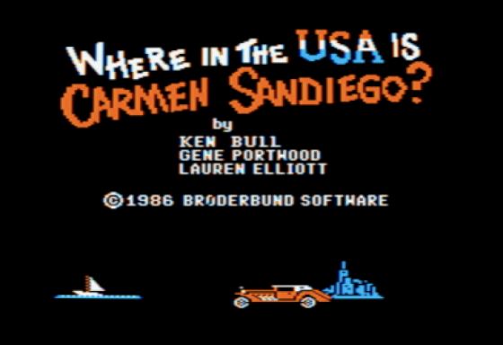 Where In The USA is Carmen Sandiego? Screenshot