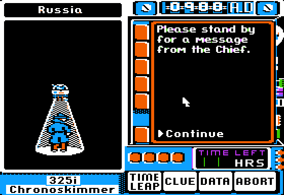 Where In Time Is Carmen Sandiego? Screenshot 7 (Apple II)