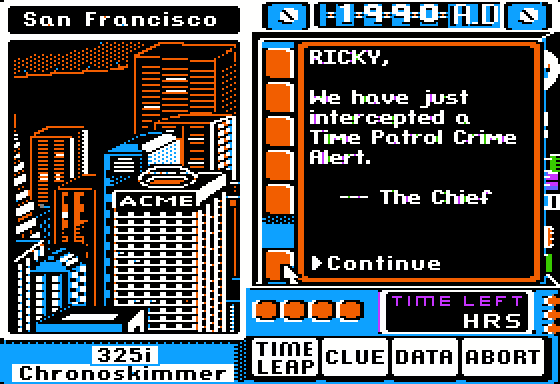 Where In Time Is Carmen Sandiego? Screenshot 16 (Apple II)