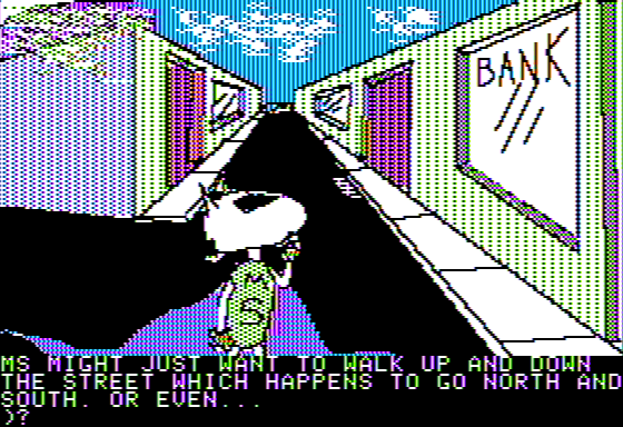 Supermartian Screenshot 6 (Apple II)