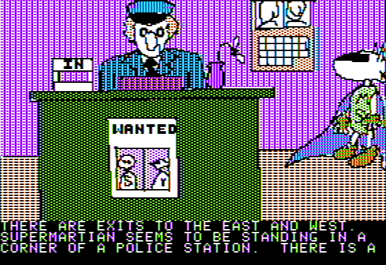 Supermartian Screenshot 8 (Apple II)