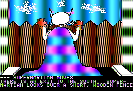 Supermartian Screenshot 12 (Apple II)