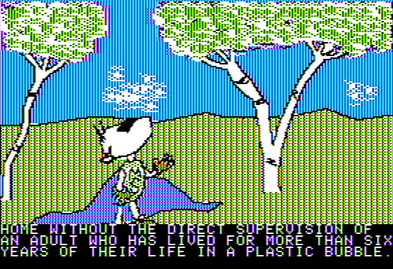 Supermartian Screenshot 18 (Apple II)