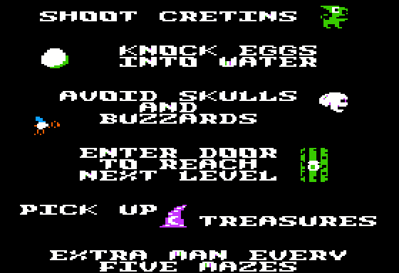 Trolls And Tribulations Screenshot 5 (Apple II)