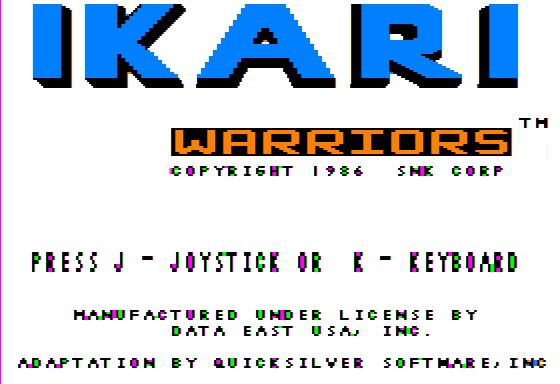 Ikari Warriors Screenshot