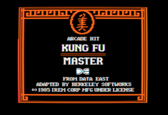 Kung Fu Master Screenshot