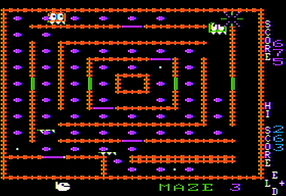 Snack Attack Screenshot 6 (Apple II)