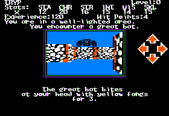 Alternate Reality: The Dungeon Screenshot 5 (Apple II)