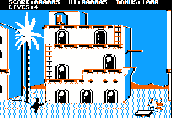 Zorro Screenshot 6 (Apple II)