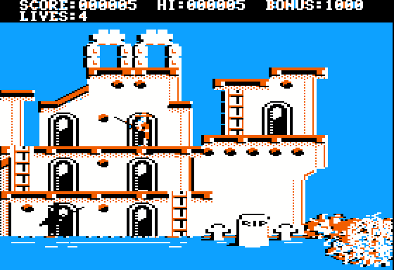 Zorro Screenshot 8 (Apple II)