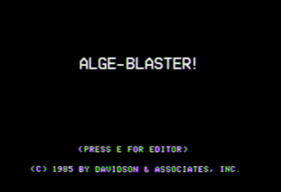 Alge-Blaster Screenshot