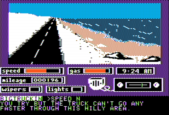 Cross Country USA Screenshot 8 (Apple II)