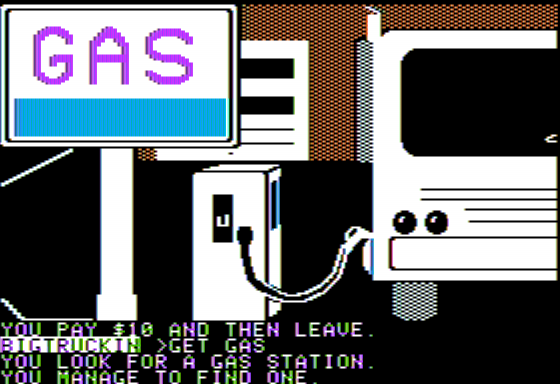 Cross Country USA Screenshot 12 (Apple II)