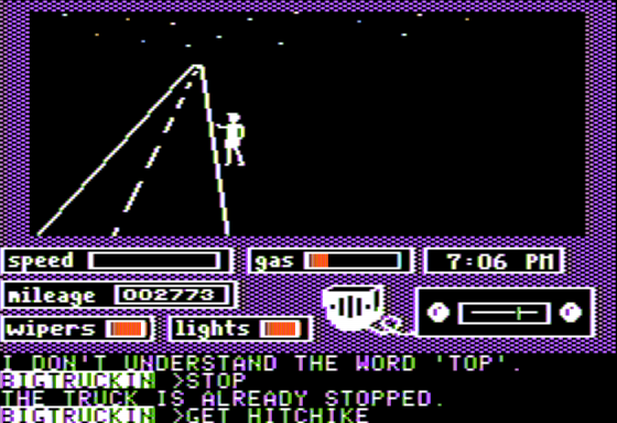 Cross Country USA Screenshot 13 (Apple II)