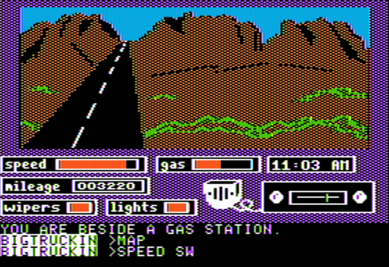 Cross Country USA Screenshot 14 (Apple II)