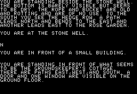 Adventure At Windmere Estate Screenshot 8 (Apple II)