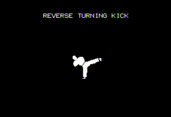 Black Belt Screenshot 5 (Apple II)