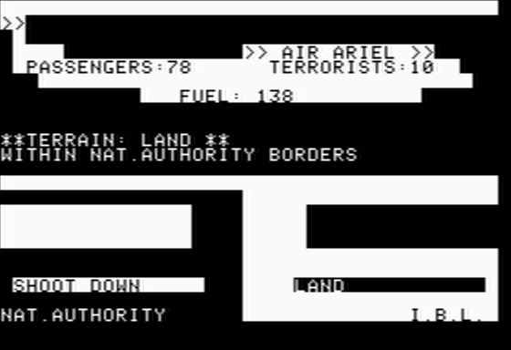 Terrorist Screenshot 11 (Apple II)