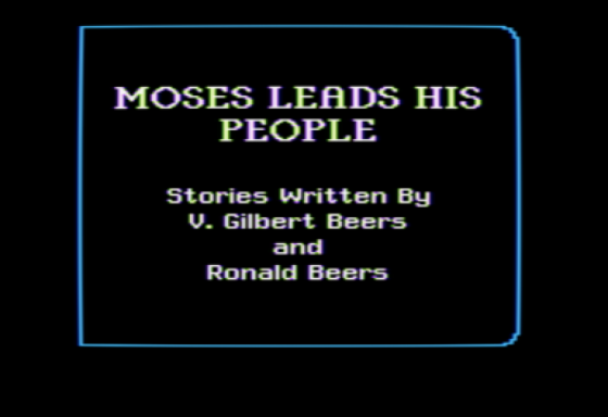 Moses Leads His People Screenshot