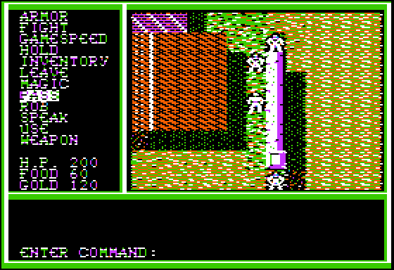 Legacy Of The Ancients Screenshot 5 (Apple II)