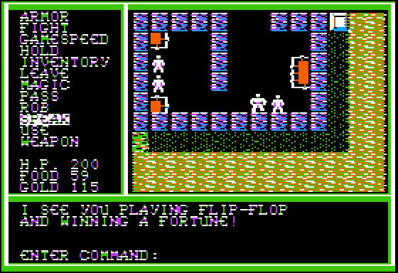 Legacy Of The Ancients Screenshot 7 (Apple II)