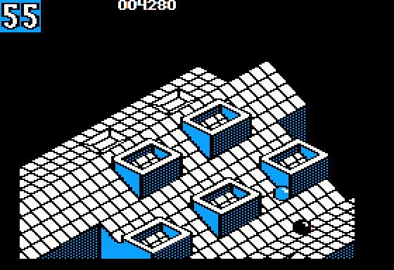 Marble Madness Screenshot 5 (Apple II)