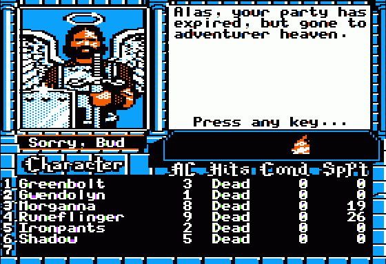 The Bard's Tale III: Thief of Fate Screenshot 16 (Apple II)