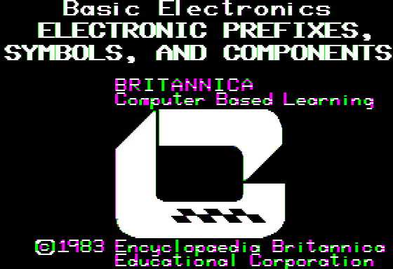 Basic Electronics: Electronic Prefixes, Symbols And Components Screenshot