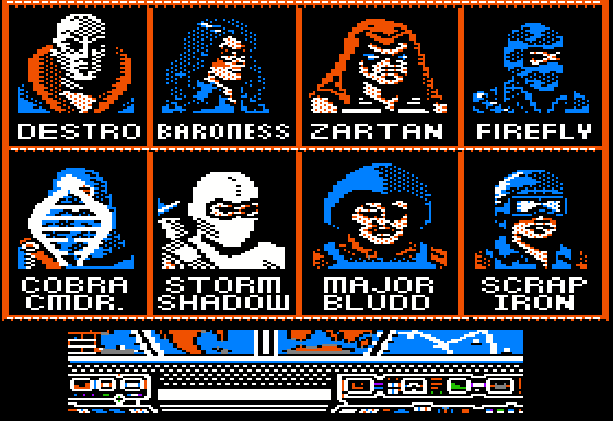 G. I. Joe Screenshot 5 (Apple II)