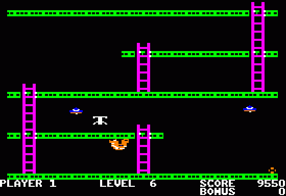 Jumpman Screenshot 6 (Apple II)