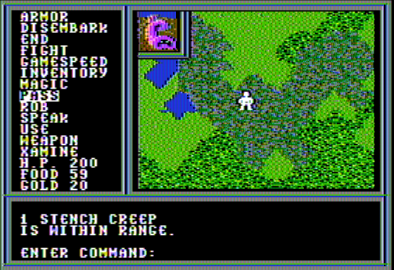 The Legend Of Blacksilver Screenshot 5 (Apple II)