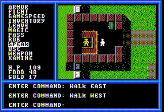 The Legend Of Blacksilver Screenshot 6 (Apple II)