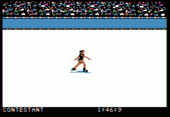 Winter Games Screenshot 6 (Apple II)