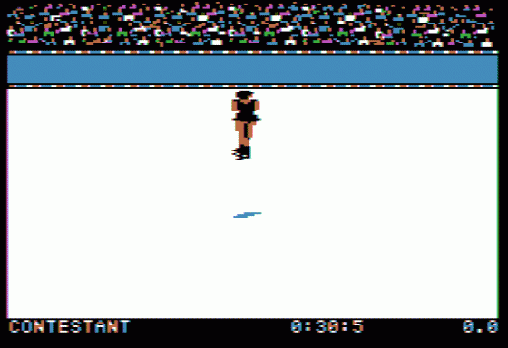 Winter Games Screenshot 9 (Apple II)