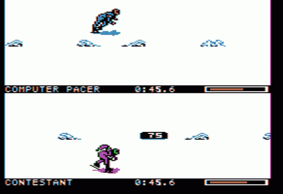 Winter Games Screenshot 11 (Apple II)