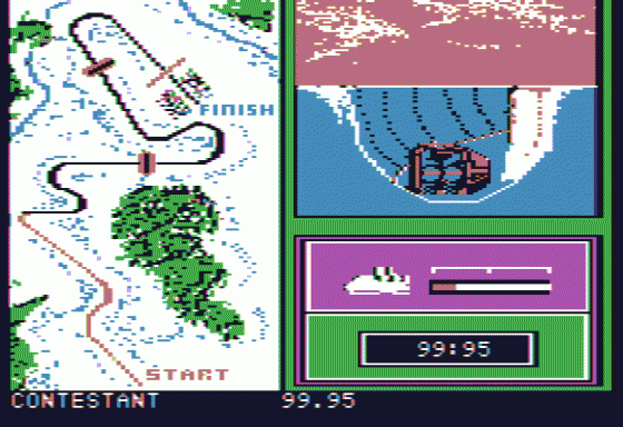 Winter Games Screenshot 13 (Apple II)