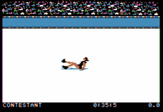 Winter Games Screenshot 14 (Apple II)