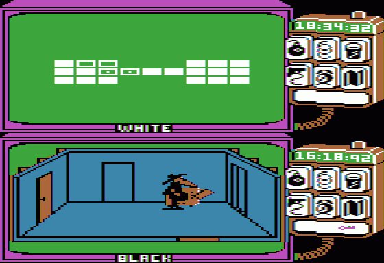 Spy Vs. Spy Screenshot 8 (Apple II)