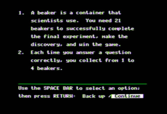 Eureka: Following Directions Level B Screenshot 6 (Apple II)