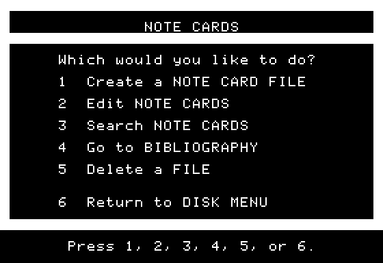 NoteCard Maker Screenshot
