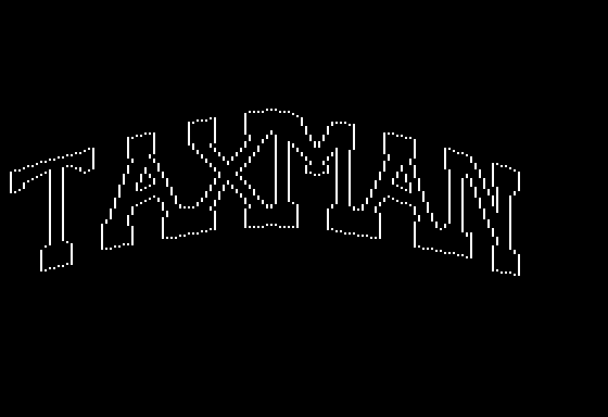 Taxman Screenshot 7 (Apple II)