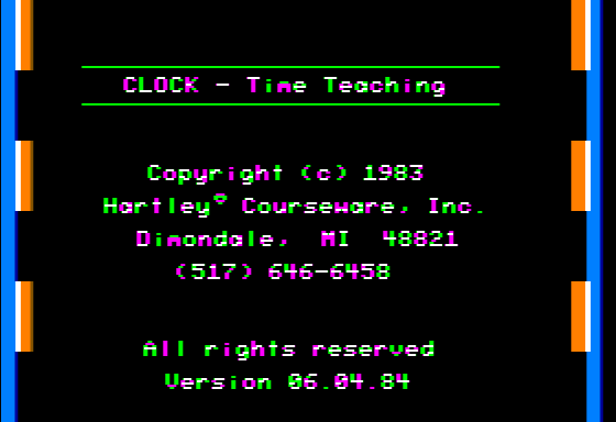 Clock: Time Teaching Screenshot