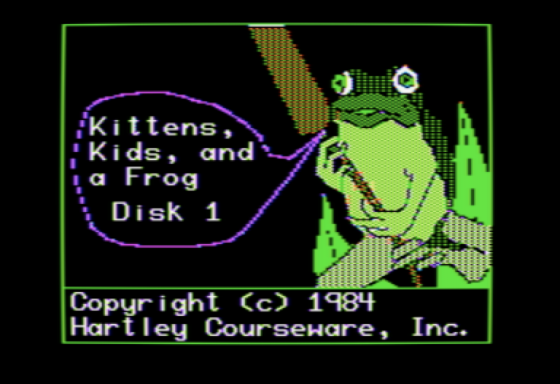 Kittens, Kids And A Frog Screenshot