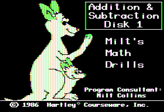 Milt's Math Drills: Addition And Subtraction Screenshot