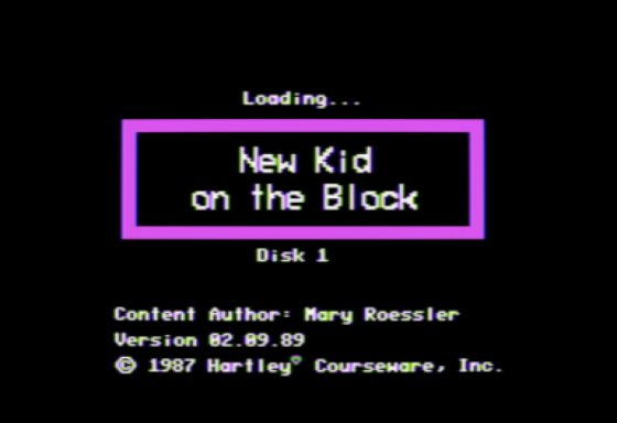 New Kid On The Block Screenshot