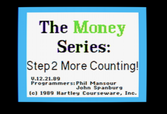 The Money Series: Step 2 More Counting