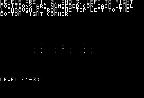 Apple Games Screenshot 21 (Apple II)